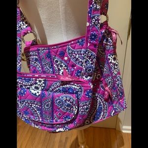 (3)  Vera Bradley - 2 handbags, and a wallet